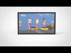 Signalisation numérique imperméable à l'eau extérieure IP66 55 pouces 5000nit UHD alliage d'aluminium de qualité aéronautique