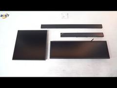 Écran LCD publicitaire intérieur 16,2 pouces, affichage numérique animé pour un contenu accrocheur