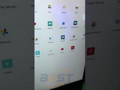 Affichage LCD par le sol / mur 43 écran tactile