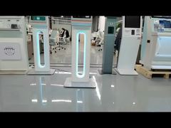 Kiosque de commande libre-service à écran incurvé