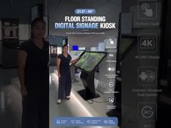 Affichage publicitaire numérique de kiosque à écran tactile de 43 pouces