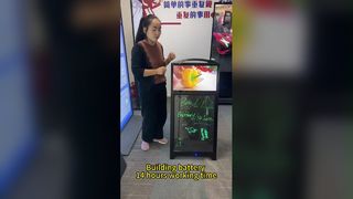 Tableau d'écriture à LED de signalisation numérique de 21,5 pouces