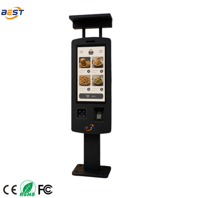 Qualité  32 Inch Outdoor Drive Through Ordering Kiosk IP65 2500nits Floor Standing for Fast Food Chains Usine