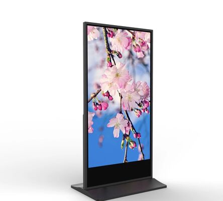 Affichage de signalisation numérique Ultra mince de 55 pouces avec lecteur de publicité LCD Double écran pour la publicité Double face