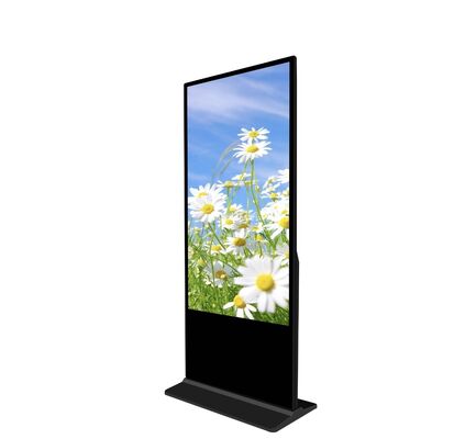 Signage numérique d'affichage à cristaux liquides d'OS d'Android de 55 pouces avec la luminosité de 350 Cd/m² pour l'écran d'affichage de publicité extérieure d'intérieur