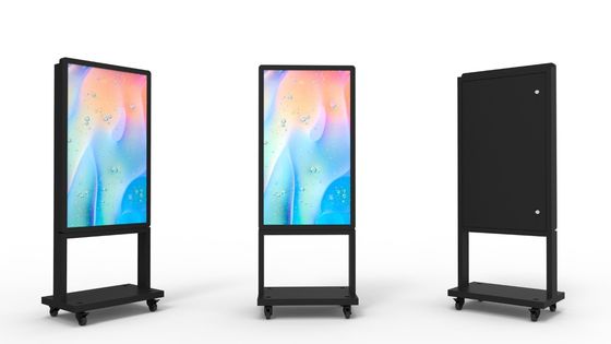 Centre commercial en plein air Lecteur d'écran LCD Totem numérique