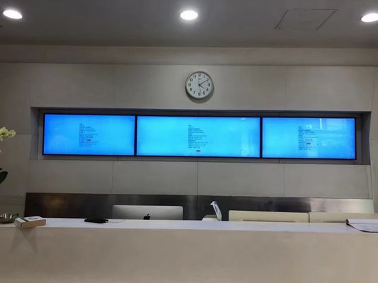 Affichage LCD à barre étirée de l'étagère de 23,1 pouces Affichage LCD de détail intelligent