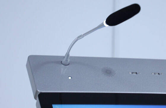 E-Learning Smart Lectern avec Intel i5 6ème processeur, affichage de 27 pouces et luminosité de 350 Cd / m2 pour l'enseignement intelligent