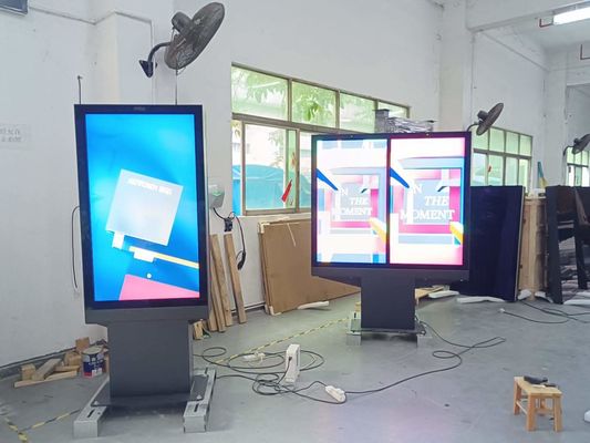 43 écran tactile vertical LCD de 75 pouces écran publicitaire à LED