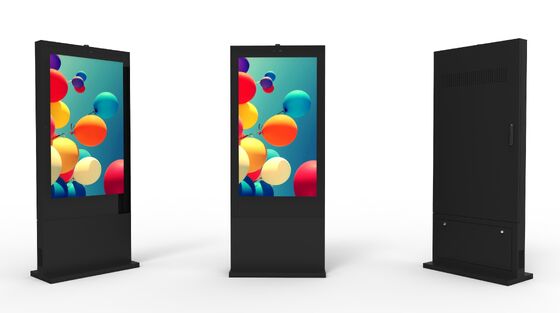 Affichage publicitaire de signalisation numérique de moniteur LCD extérieur étanche IP65 à haute luminosité 2500Cd/m²