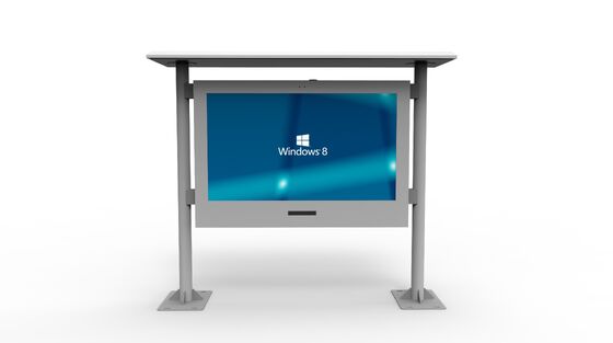 Écran de signalisation numérique LCD extérieur de 75 pouces avec une luminosité de 2 500 Cd/m² et un processeur Quad-Core RK3568