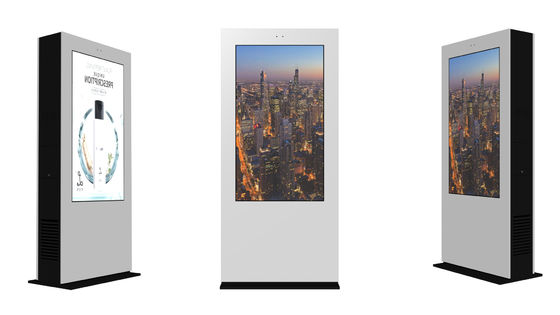 Écran tactile LCD extérieur intelligent, affichage LCD numérique, affichage commercial 4K, kiosque totem