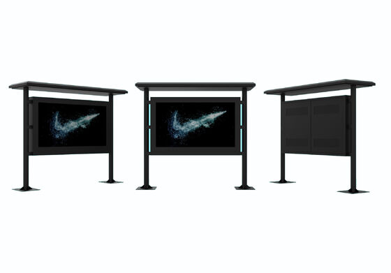 Affichage LCD extérieur avec 2500nits Lumière CPU quadricœur Cortex-A17 et angle de vision 178°/178° Affichage d'affichage numérique