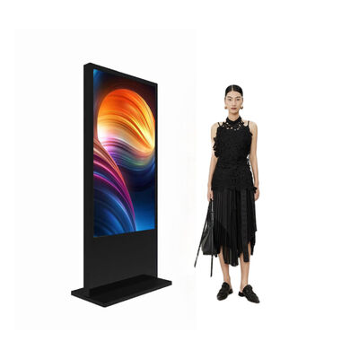 Signalisation numérique extérieure de 55 pouces avec luminosité de 2 500 Cd/m² et écran tactile pour kiosque publicitaire