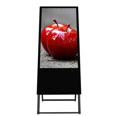 Kiosque LCD vertical de 49 pouces avec luminosité de 350 nits et affichage de signalisation numérique Android OS