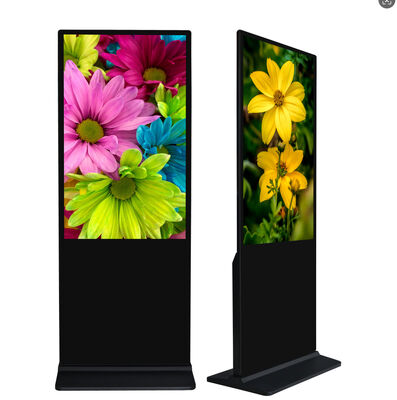 Kiosque d'affichage numérique LG/BOE de 43 pouces avec processeur quad-core Cortex-A17 et luminosité de 350 Cd/m2