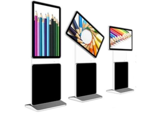 Signalisation numérique LCD verticale de 43 pouces avec 350 Cd/m2 de luminosité et processeur quad-core Cortex-A17