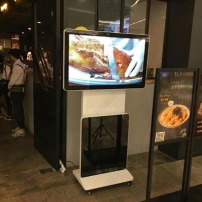 Écran tactile intérieur Kiosque d'information 2k Affichage des médias Lecteur publicitaire Lcd numérique vertical