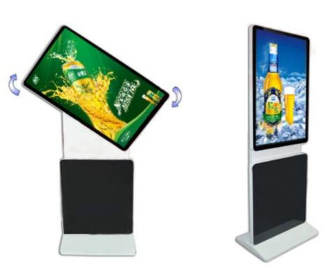 écran tactile d'affichage d'affichage de signalisation verticale 4K lecteur vidéo LCD publicitaire avec CMS