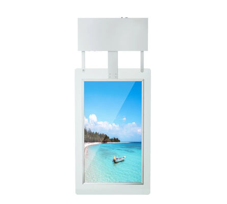 Signage numérique LCD double face accrochant l'affichage de publicité vidéo Android de Signage numérique