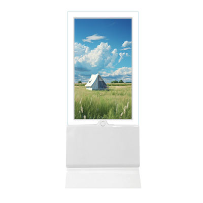 Le double intérieur adapté aux besoins du client de Signage d'affichage à cristaux liquides Digital a dégrossi l'affichage d'affichage à cristaux liquides de vitrine de magasin de 55 pouces