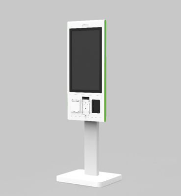 21,5 pouces Machine de caissier de service d'individu de 32 pouces avec l'imprimante/numérisation de code QR/NFC