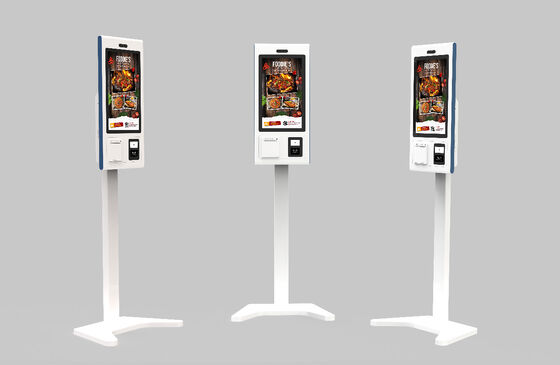 21.5 pouces Quad-Core Cortex-A17 Self Service Payment Kiosk avec 350 Cd/m2 luminosité écran tactile machine de paiement