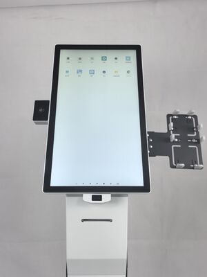 Système de point de vente de kiosque de libre-service compact avec processeur quad-core Cortex-A17 et angle de vision de 178°/178°