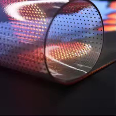 Écran à LED transparent à 80%, transmission lumineuse 5000 nits, luminosité