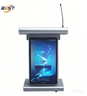 Smart Podium avec transmission de signal 8K@60Hz, double interface HDMI 2.1 et verrouillage de sécurité mécanique