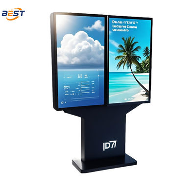 Moniteur industriel toutes conditions météorologiques 65 pouces 4K Résolution 50000 Heures de vie Système de refroidissement actif