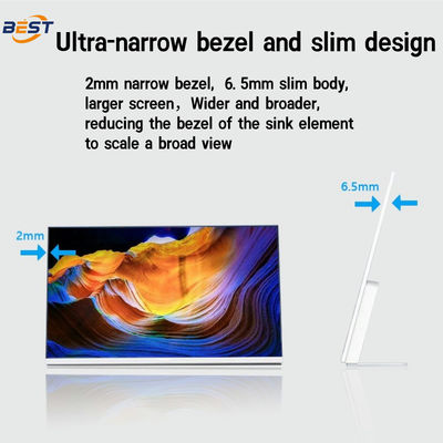 Affichage numérique du tableau de menus pour le restaurant Écran LCD intérieur USB ultra mince Haute luminosité