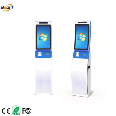 Kiosque de point de vente interactif avec affichage 4K clair, durée de vie de 50 000 heures et contact capacitif à 10 points pour les commandes en libre-service