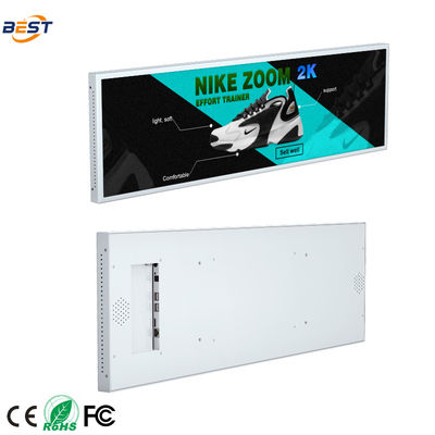 Indoor Advertising LCD Display 16.2 Inch animated Digital Signage