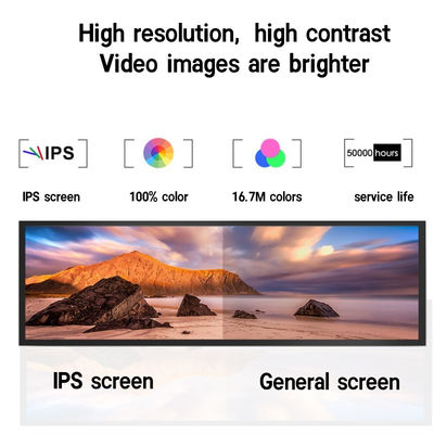 Back Light WLED Retail Store Display Durable