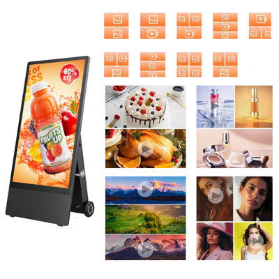 32 Inch TFT-LCD Outdoor LCD Digital Signage with 178° Viewing Angle and 32GB ROM for Wireless Cloud Management