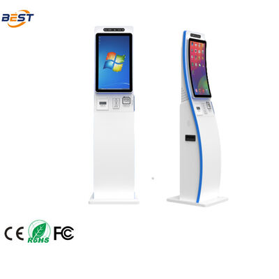 Kiosque de commande en libre-service de résolution 1920X1080 avec 10 points tactiles capacitifs et modulaires