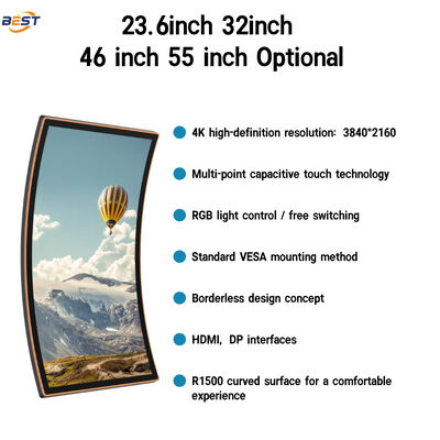 Borne de paiement en libre-service haute résolution avec processeur Intel Core i3 pour restaurants et magasins