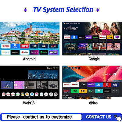 Téléviseur d'extérieur étanche avec Google TV, écran lisible au soleil de 1500 à 3000 nits