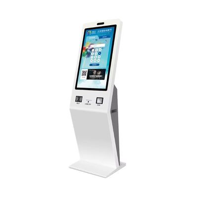 Kiosque de paiement en libre-service Kiosque de commande en libre-service Le type de montage sur pied prend en charge les systèmes d'inventaire POS permettent le paiement en libre-service