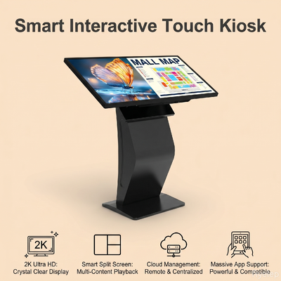 Kiosque en libre-service avec écran tactile Android de 32 pouces avec toucher capacitif à 10 points pour une signalisation numérique interactive