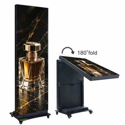 P1.86 Affichage d'affichage LED pliable portable Premium 640x1920 mm