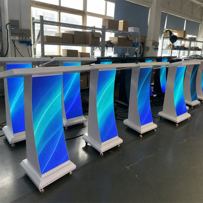 GOB – écran de podium LED à Protection complète, panneau Flexible incurvé, Plug Play, conférence Async Novastar sans fil