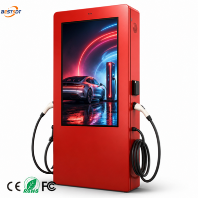 180kW 240kW 360kW 480kW Chargeur électrique à courant continu HPC CCS2 Affichage publicitaire LCD extérieur OCPP 1.6J