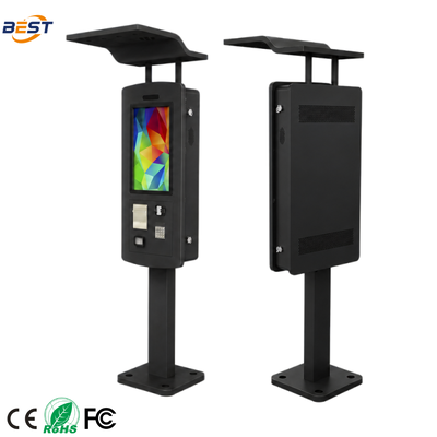 Borne de paiement libre-service pour station-service 32 pouces IP65 2500 nits extérieur pour projets de stations-service