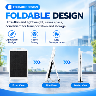 Contrôle intelligent afficheur LED App U Disque Nuage haut-parleur WiFi Signature numérique extérieure IP65