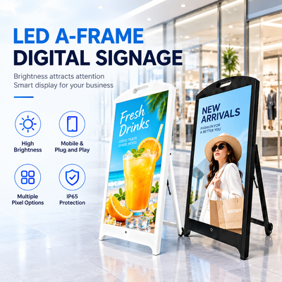 Contrôle intelligent afficheur LED App U Disque Nuage haut-parleur WiFi Signature numérique extérieure IP65