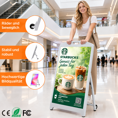 signe numérique lisible extérieur de lumière du soleil de l'affichage extérieur IP65 d'affiche de l'intense luminosité 4500nits LED