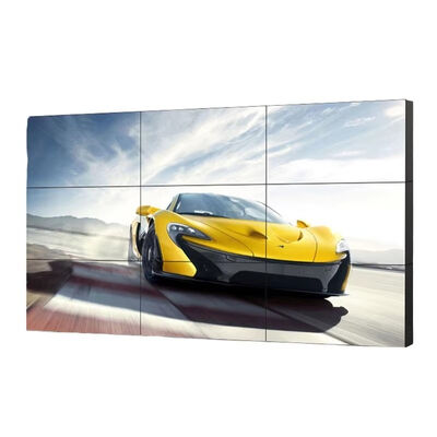 Écran de mur vidéo LCD 4K à lunette ultra-étroite de 46 à 85 pouces, 500 nits, 0,88 mm